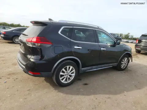 2020 Nissan Rogue Sv VIN KNMAT2MT8LP526867 фото 3