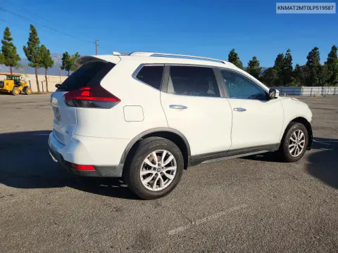 2020 Nissan Rogue Sv VIN KNMAT2MT0LP519587 фото 3
