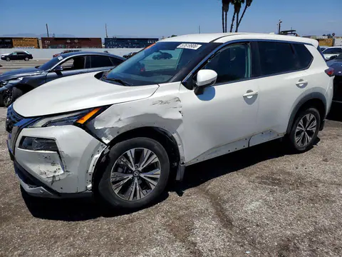 5N1AT3BA7MC847309 — 2021 Nissan Rogue, Передняя часть (Front End), фото до ремонта