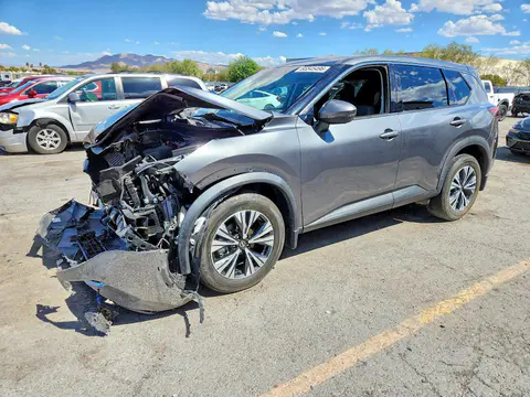 5N1AT3BA3MC806062 — 2021 Nissan Rogue, Передняя часть (Front End), фото до ремонта