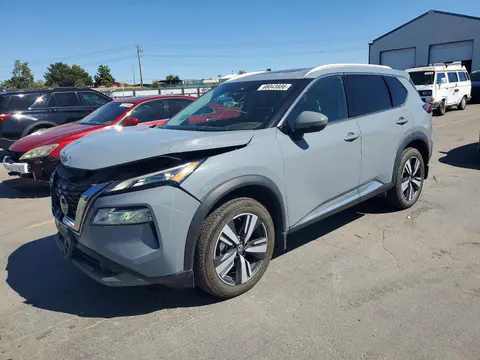 5N1AT3CB6MC844392 — 2021 Nissan Rogue, Передняя часть (Front End), фото до ремонта