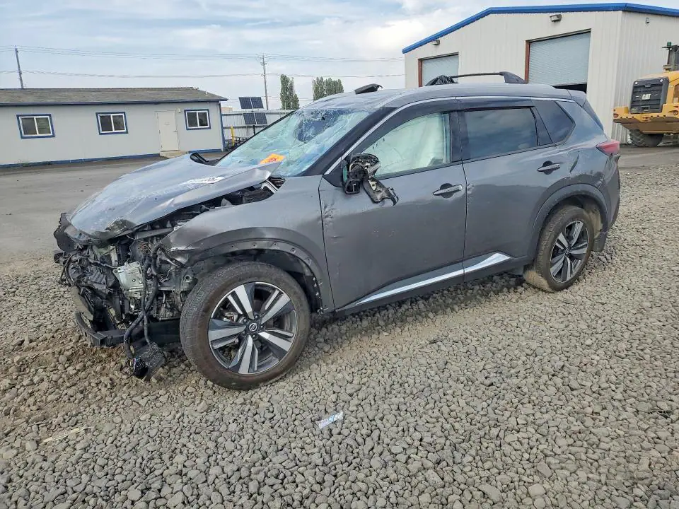 JN8AT3CB7MW239997 Nissan Rogue 2021 — повреждение Передняя часть, фото до ремонта