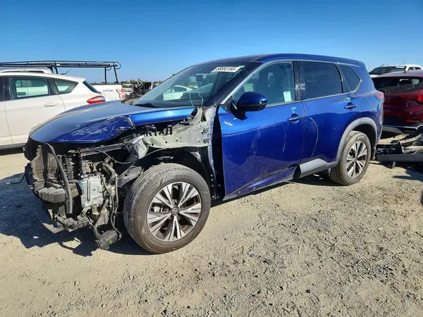 5N1AT3BA5MC832131 — 2021 Nissan Rogue, Передняя часть (Front End), фото до ремонта