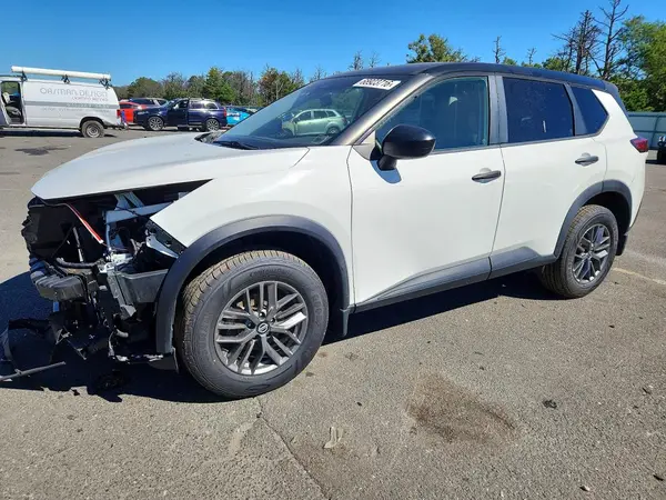 JN8AT3AB0MW220307 — 2021 Nissan Rogue, Передняя часть (Front End), фото до ремонта