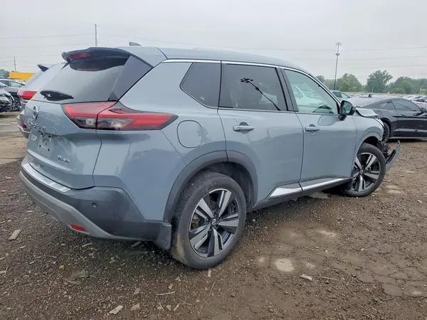 5N1AT3CB1MC802874 — 2021 Nissan Rogue, фото 3 с аукциона Copart, Передняя часть