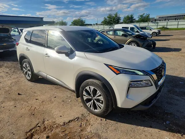 JN8AT3BA0MW015186 — 2021 Nissan Rogue, фото 4 с аукциона Copart, Передняя часть