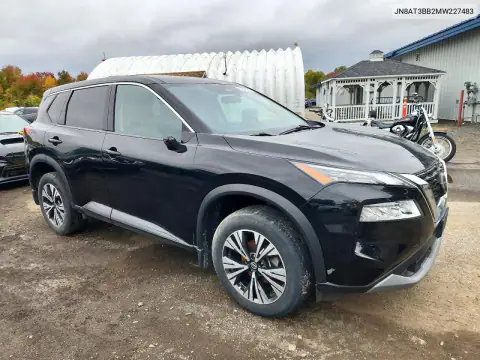 JN8AT3BB2MW227483 — 2021 Nissan Rogue, фото 4 с аукциона Copart 15.10.2026, Мелкие вмятины и царапины