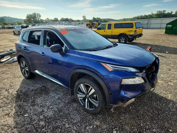 JN8AT3DDXMW309444 — 2021 Nissan Rogue, фото 4 с аукциона Copart, Передняя часть