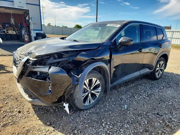5N1AT3BB1MC722573 — 2021 Nissan Rogue, Передняя часть (Front End), фото до ремонта
