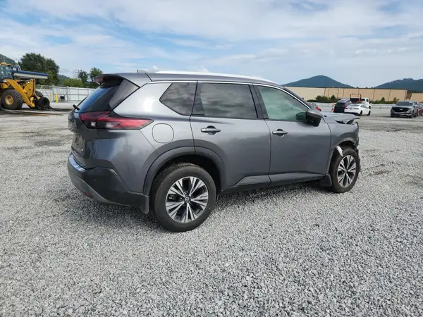 5N1AT3BA0MC722491 — 2021 Nissan Rogue, фото 3 с аукциона Copart, Передняя часть