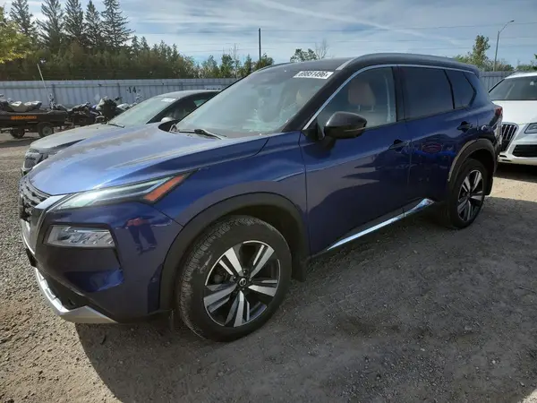JN8AT3DD0MW311123 — 2021 Nissan Rogue, Град (Hail), фото до ремонта