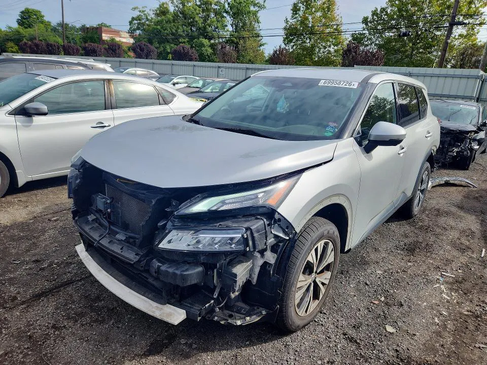 2021 NISSAN ROGUE VIN JN8AT3BB8MW225107 фото 1