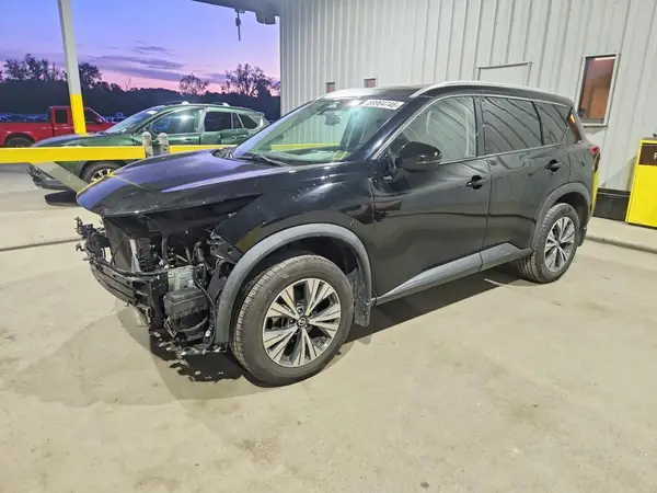5N1AT3BBXMC733927 — 2021 Nissan Rogue, Передняя часть (Front End), фото до ремонта