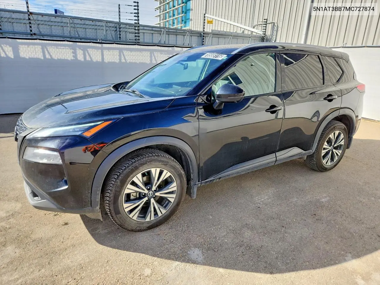 2021 Nissan Rogue Sv VIN 5N1AT3BB7MC727874 фото 1