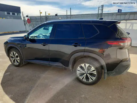 2021 Nissan Rogue Sv VIN 5N1AT3BB7MC727874 фото 2