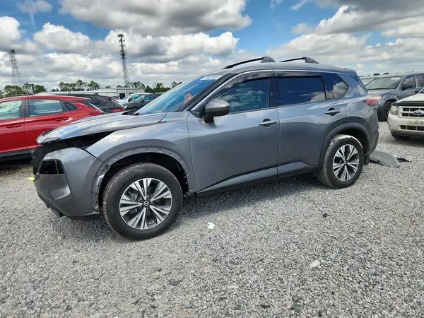 5N1AT3BA7MC795079 — 2021 Nissan Rogue, Передняя часть (Front End), фото до ремонта