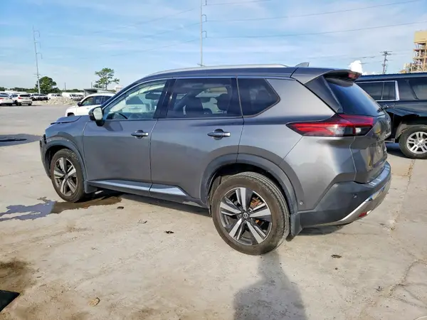 JN8AT3DC6MW107580 — 2021 Nissan Rogue, фото 2 с аукциона Copart, Передняя часть