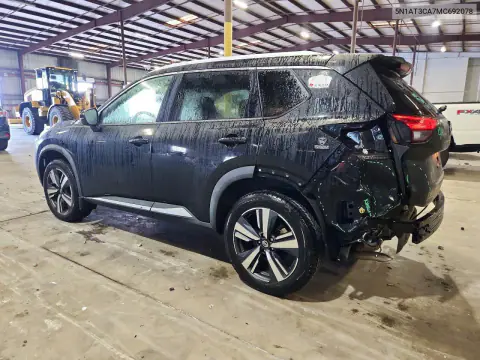2021 Nissan Rogue Sl VIN 5N1AT3CA7MC692078 фото 2