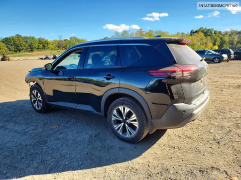 2021 Nissan Rogue Sv VIN 5N1AT3BB0MC751160 фото 2