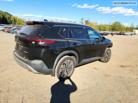 2021 Nissan Rogue Sv VIN 5N1AT3BB0MC751160 фото 3