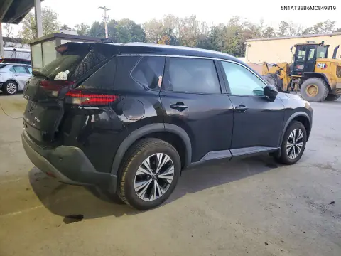 2021 Nissan Rogue Sv VIN 5N1AT3BB6MC849819 фото 3