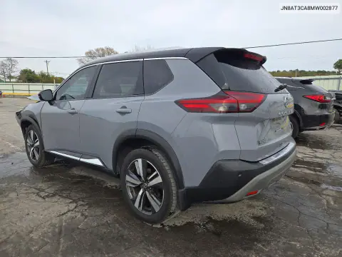 2021 Nissan Rogue Sl VIN JN8AT3CA8MW002877 фото 2