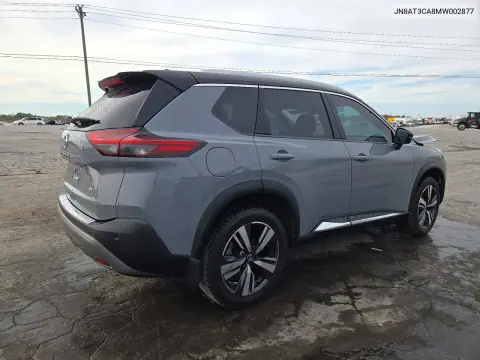 2021 Nissan Rogue Sl VIN JN8AT3CA8MW002877 фото 3