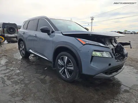 2021 Nissan Rogue Sl VIN JN8AT3CA8MW002877 фото 4