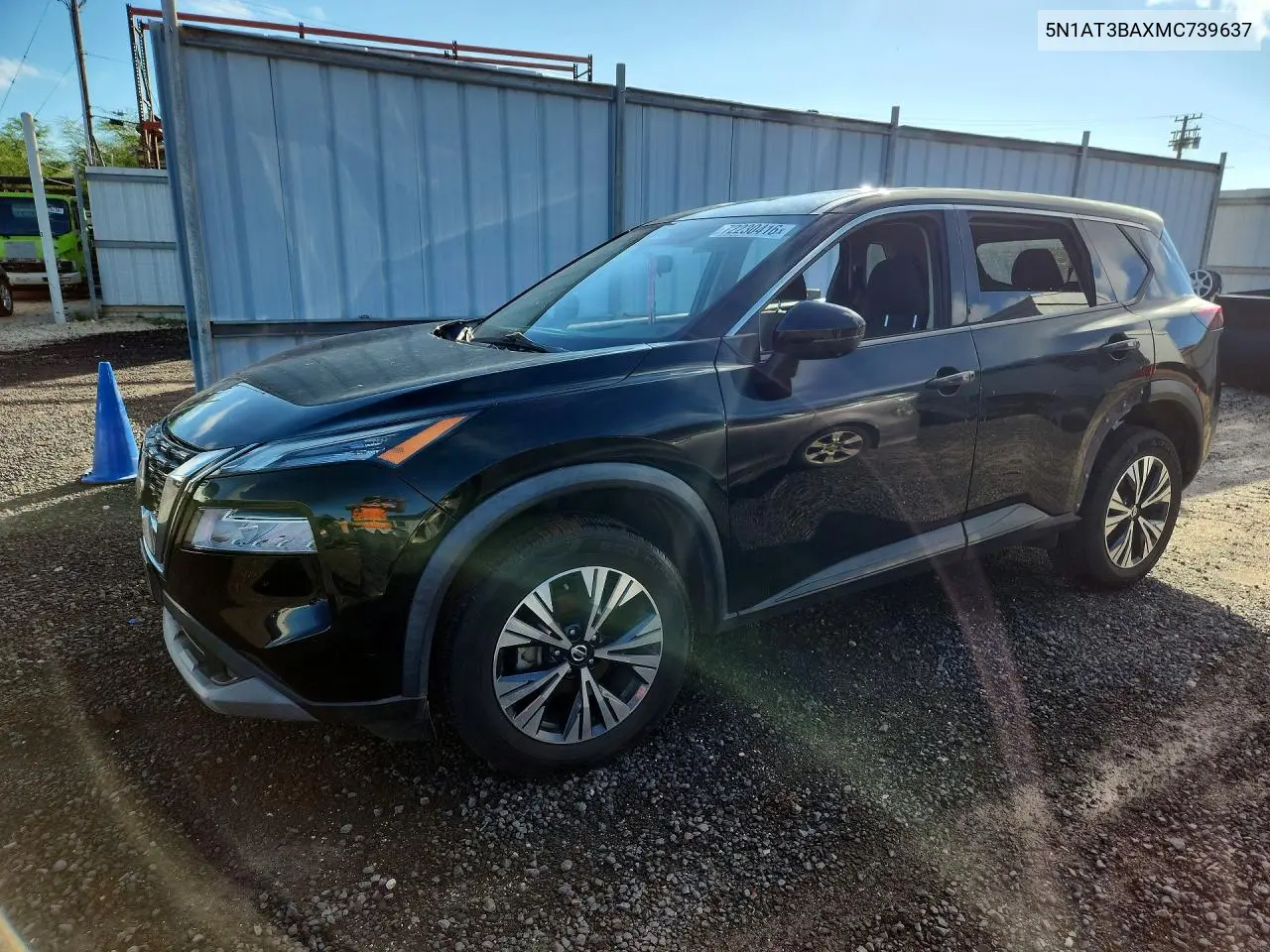 2021 Nissan Rogue Sv VIN 5N1AT3BAXMC739637 фото 1