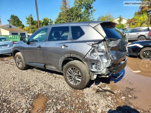 2021 Nissan Rogue S VIN JN8AT3ABXMW221173 фото 2