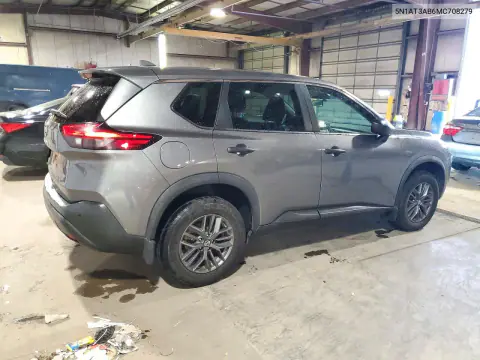 2021 Nissan Rogue S VIN 5N1AT3AB6MC708279 фото 3