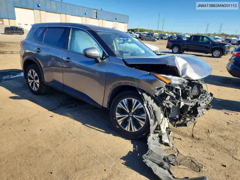 2021 Nissan Rogue Sv VIN JN8AT3BB2MW201112 фото 4