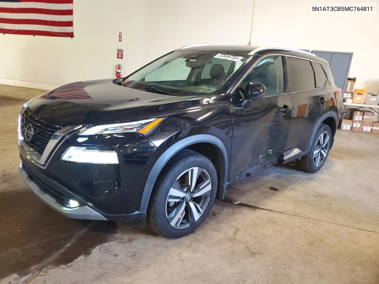 2021 Nissan Rogue Sl VIN 5N1AT3CB5MC764811 фото 1