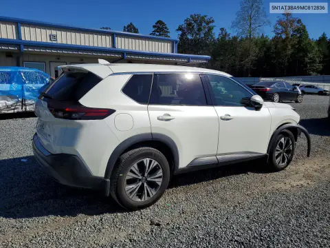 2021 Nissan Rogue Sv VIN 5N1AT3BA9MC812836 фото 3