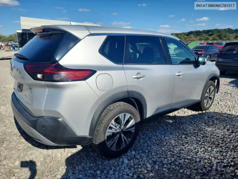 2021 Nissan Rogue Sv VIN 5N1AT3BB0MC781517 фото 3