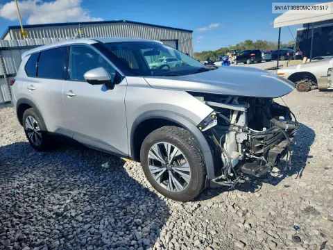 2021 Nissan Rogue Sv VIN 5N1AT3BB0MC781517 фото 4