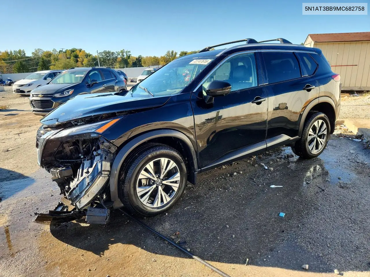 2021 Nissan Rogue Sv VIN 5N1AT3BB9MC682758 фото 1