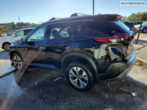 2021 Nissan Rogue Sv VIN 5N1AT3BB9MC682758 фото 2