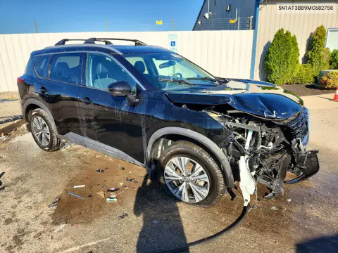 2021 Nissan Rogue Sv VIN 5N1AT3BB9MC682758 фото 4