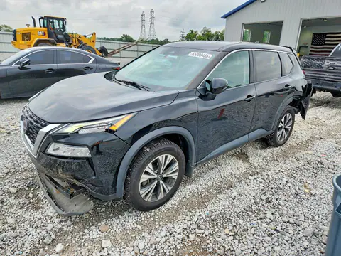 5N1BT3BB2NC730848 — 2022 Nissan Rogue, Задняя часть (Rear End), фото до ремонта