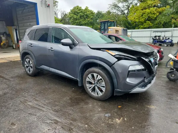 5N1BT3BB0NC670214 — 2022 Nissan Rogue, фото 4 с аукциона Copart, Передняя часть