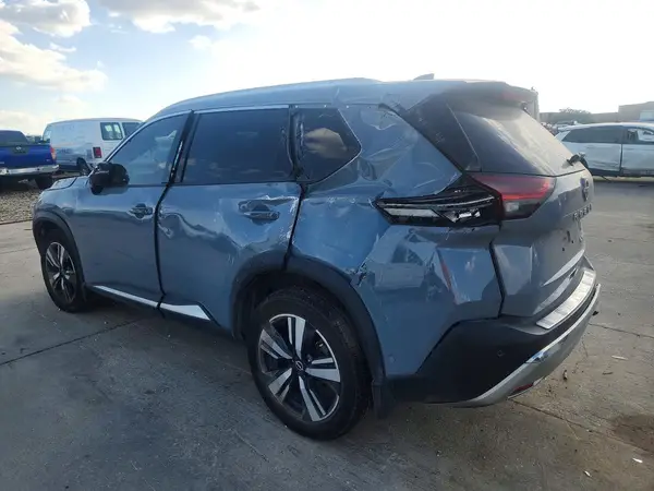 JN8BT3DC1NW119156 — 2022 Nissan Rogue, фото 2 с аукциона Copart, Задняя часть