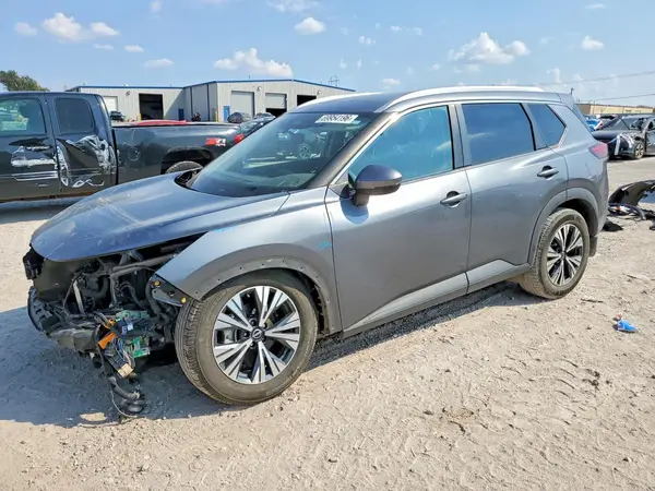 5N1BT3BB6NC719335 — 2022 Nissan Rogue, Передняя часть (Front End), фото до ремонта