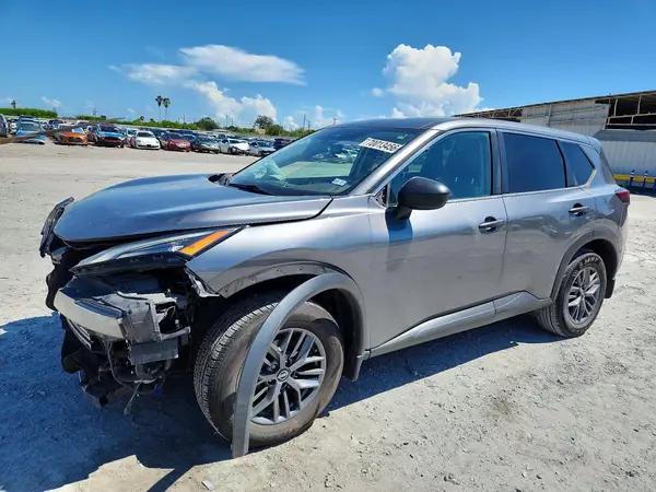 5N1BT3AA0NC674644 — 2022 Nissan Rogue, Передняя часть (Front End), фото до ремонта