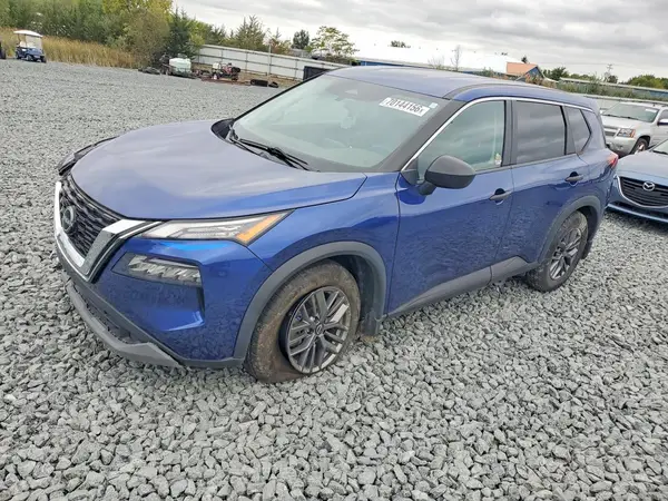 5N1BT3AB7NC704294 — 2022 Nissan Rogue, Передняя часть (Front End), фото до ремонта