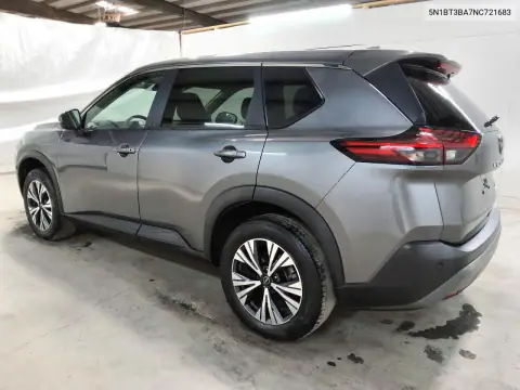 5N1BT3BA7NC721683 — 2022 Nissan Rogue, фото 2 с аукциона Copart 20.10.2026, Естественный износ