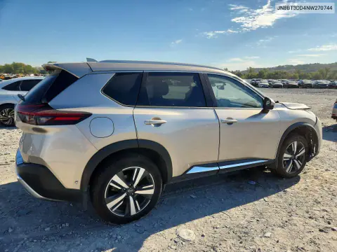 2022 Nissan Rogue Platinum VIN JN8BT3DD4NW270744 фото 3