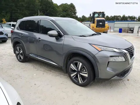2022 Nissan Rogue Sl VIN 5N1BT3CA8NC712716 фото 4