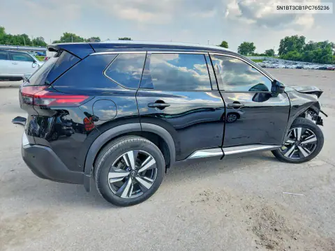 5N1BT3CB1PC765236 — 2023 Nissan Rogue, фото 3 с аукциона Copart, Передняя часть