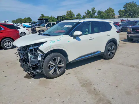 5N1BT3CA0PC814689 — 2023 Nissan Rogue, Передняя часть (Front End), фото до ремонта